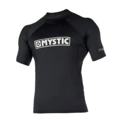 Mystic Star Short Sleeve Rash Vest - Black